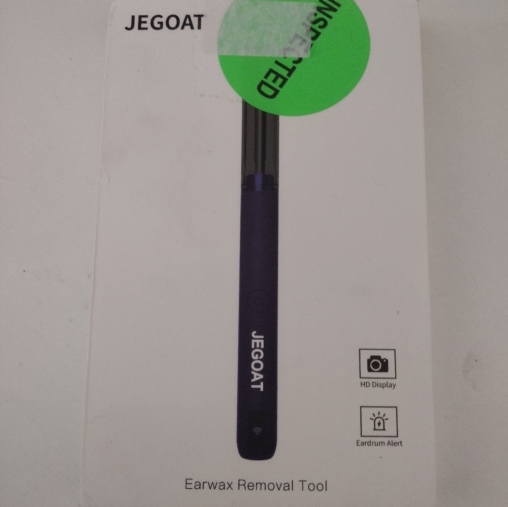 JEGOAT Earwax Removal Tool with HD Display Brand New